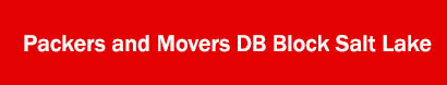 Packers and Movers DB Block Salt Lake, Kolkata