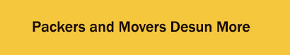 Packers and Movers Desun More, Kolkata