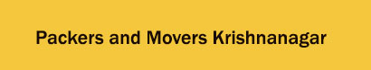 Packers and Movers Krishnanagar, Kolkata